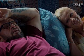 M jak miłość odc. 1543. Marzenka (Olga Szomańska), Andrzejek (Tomasz Oświeciński)