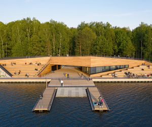Życie w Architekturze 2025. Przystań Kajakarska MOSM nad Jeziorem Paprocańskim w Tychach. RS+ ROBERT SKITEK