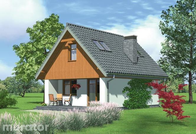 Dom do 70m2 bez pozwolenia - zdjęcia. Zobacz najlepsze projekty z kolekcji Muratora