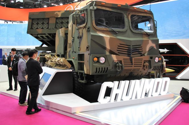 Wyrzutnia Chunmoo na Eurosatory 2024