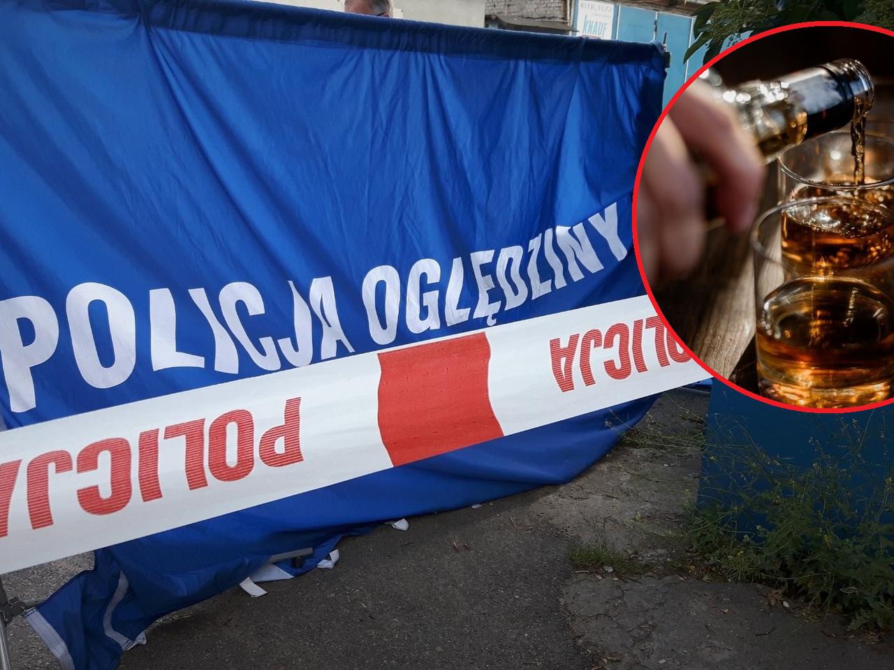 W urodziny upił się ze zwłokami szwagra. Podpalił i wyrzucił go do śmieci, ale nie pamięta