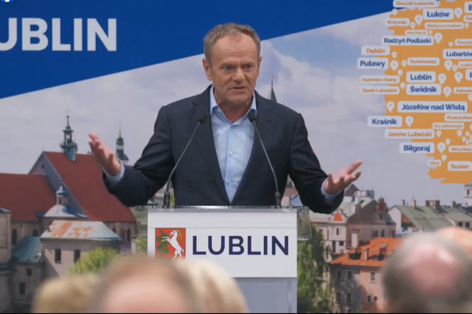 Donald Tusk lublin