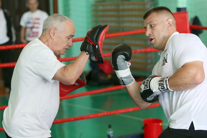 Tomasz Adamek trenuje w Gilowicach