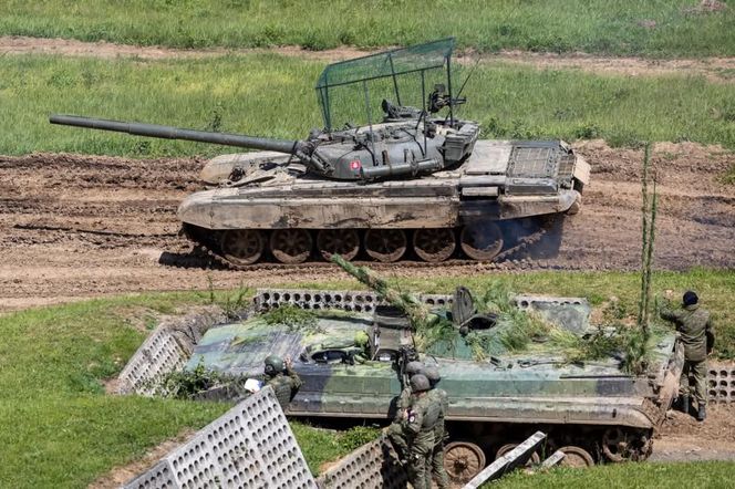 T-72 i BMP-2. Ćwiczenia Slovak Shield 2025