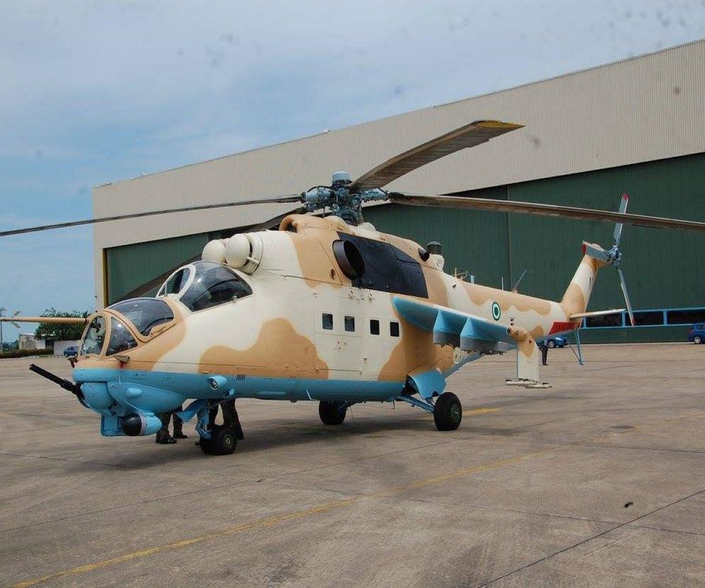 Nigeryjski śmigłowiec Mi-24