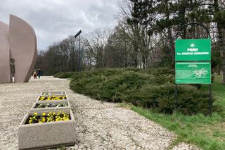 Park im. Szarych Szeregów. To tu swój początek ma Szlak pamięci ofiar hitlerowskiego ludobójstwa