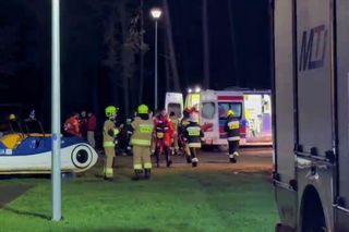 Akcja ratunkowa na jeziorze Bukowo