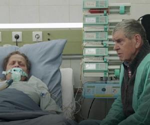 Pierwsza miłość odc. 3573. Roman (Lech Dyblik), Celina (Grażyna Zielińska)