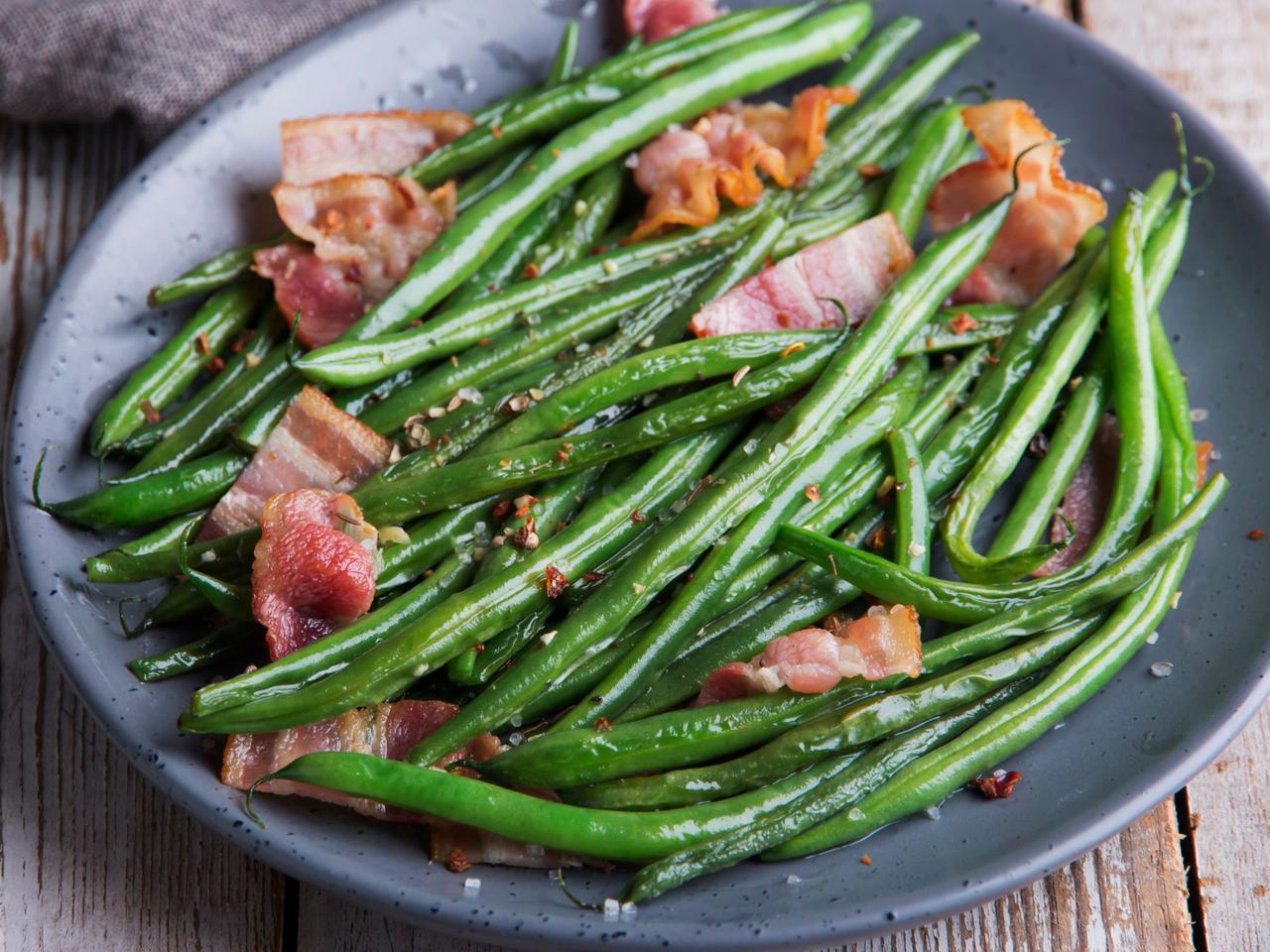 Fasolka szparagowa po hiszpańsku - na ostro i z boczkiem