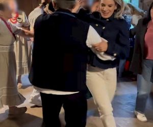 Porwał Martę Nawrocką do tańca 