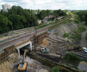 Przebudowa mostu kolejowego nad Rawą w Katowicach