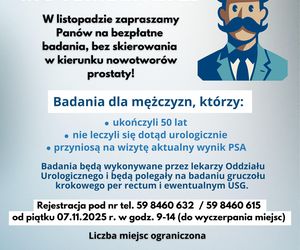 Badania profilaktyczne dla mężczyzn w słupskim Szpitalu