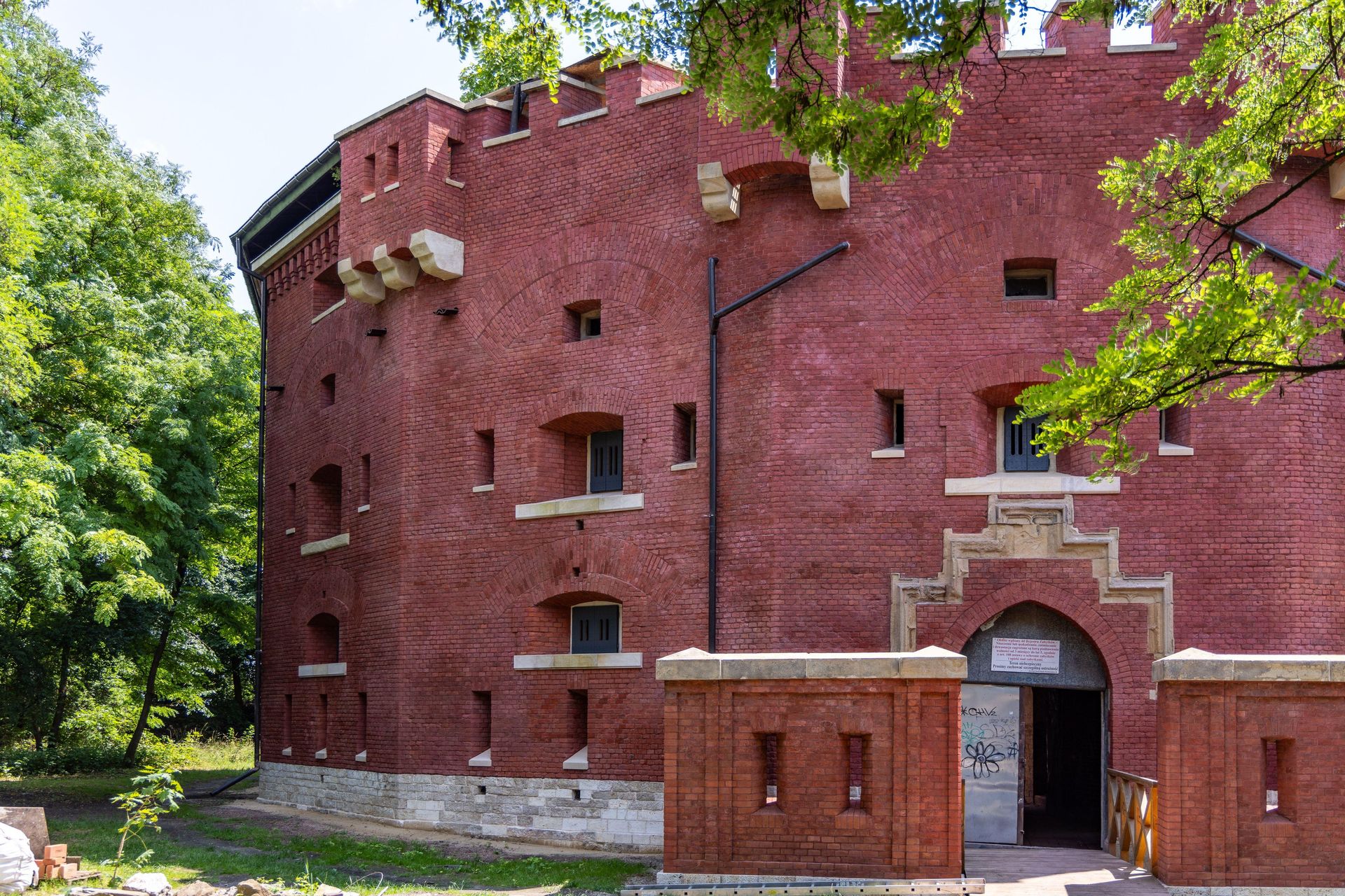 Fort „Św. Benedykt” w Krakowie po I etapie renowacji