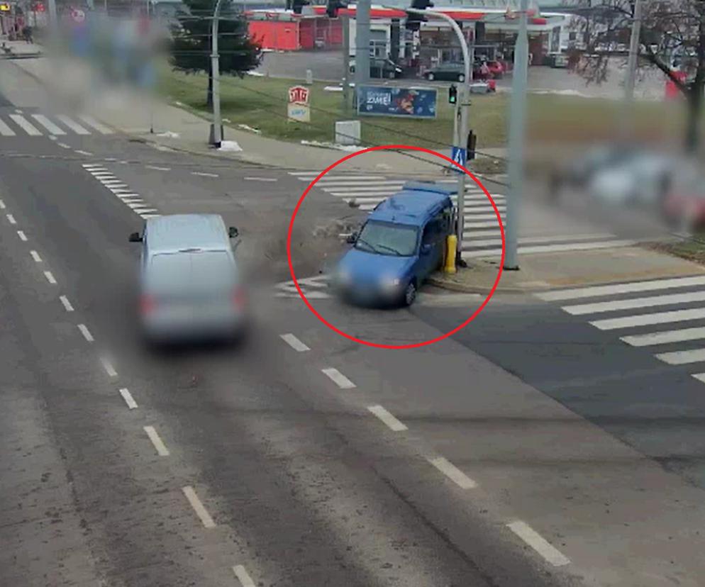 Kierowca zapomniał przepisów ruchu drogowego?! Nagranie z lubelskiego skrzyżowania szokuje!