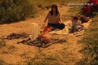 M jak miłość odc. 1747. Ola (Justyna Karłowska), Gabrysia (Sara Lesiczka)