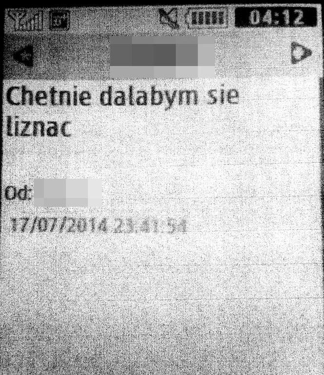 "CHĘTNIE DAŁABYM SIĘ LIZNĄĆ