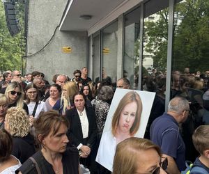 Świeckie pożegnanie Joanny Kołaczkowskiej