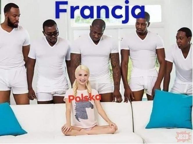 Najlepsze memy przed meczem Polska - Francja