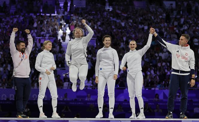 Polskie szpadzistki brązowymi medalistkami Igrzysk Olimpijskich Paryż 2024