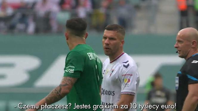 Lukas Podolski i Erik Exposito