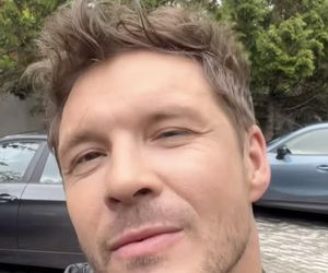 M jak miłość. Marcin (Mikołaj Roznerski) na planie