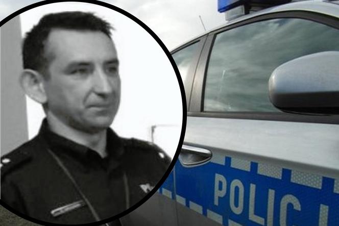 Hrubieszów: Przedwczesna śmierć policjanta. Wzruszające wspomnienie Pawła Gruszki