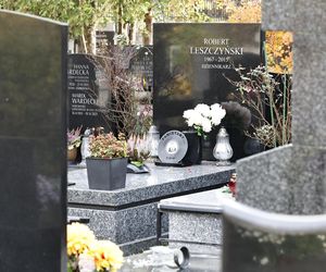 Tak wygląda grób Roberta Leszczyńskiego