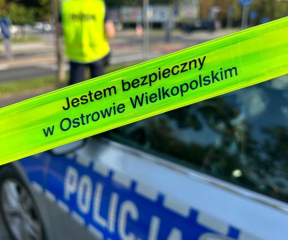 Policja. Bądź widoczny. Noś odblaski