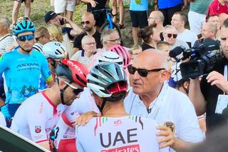 Tour de Pologne w Katowicach. Kolarze bawią się z kibicami