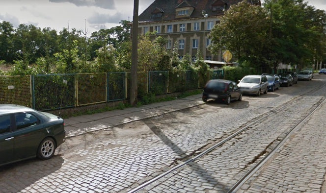Ulica Potulicka w Szczecinie przed przebudową