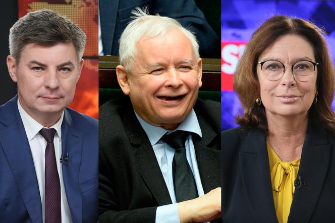 Małgorzata Kidawa-Błońska, Jan Grabiec, Jarosław Kaczyński