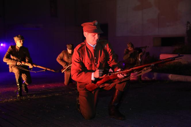 Niezwykłe widowisko historyczne na dziedzińcu Wzgórza Zamkowego 