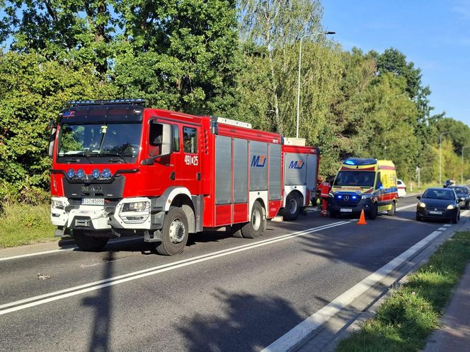 Wypadek na Kieleckiej w Starachowicach