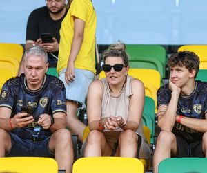 Kibice na meczu GKS Katowice - Arka Gdynia