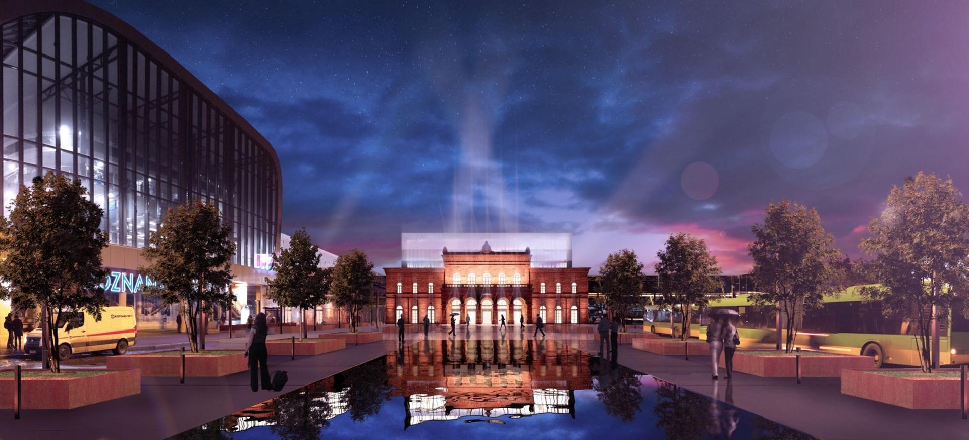 Nowy stary dworzec w Poznaniu