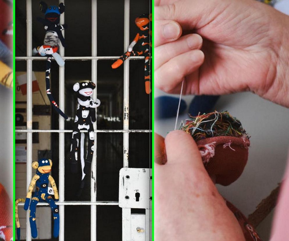 Małpki z Grochowa podbijają serca. Skazane kobiety tworzą niezwykłe pluszaki