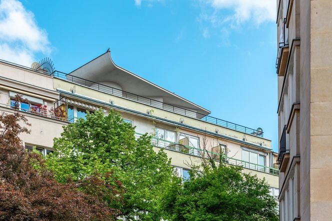 Dom pod żaglem w Warszawie