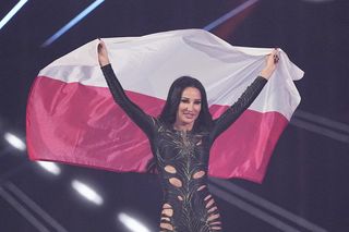 Mocny gest Justyny Steczkowskiej. Z polską flagą na oczach całej Europy. Polacy mogą być dumni