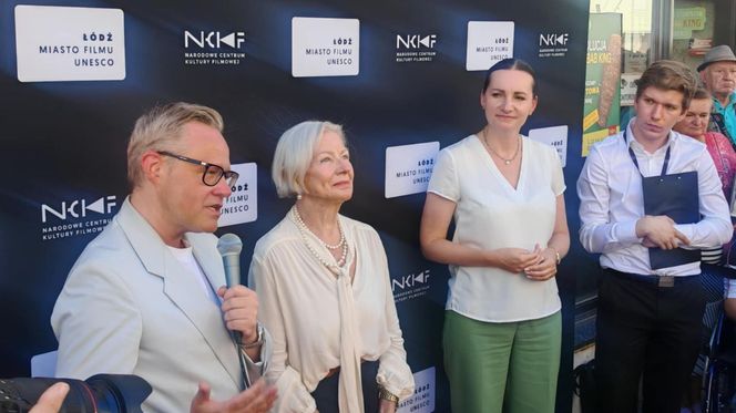 Łódź doceniła Bożenę Dykiel. Aktorka odsłoniła swoją gwiazdę na słynnej Alei Gwiazd [GALERIA] 