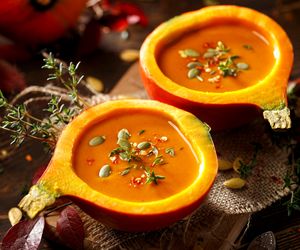 Zupa krem z dyni z marchewką: klasyczny przepis