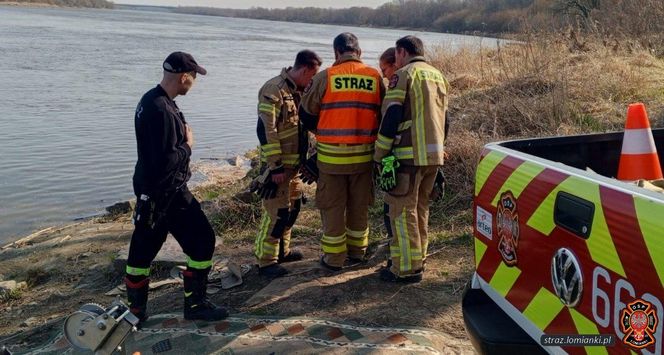 Warszawa. Ciało kobiety w Wiśle