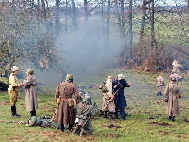 W Borównie Niemcy ostatkiem sił bronili się przed Rosjanami, dokładnie tak jak w lutym 1945 roku