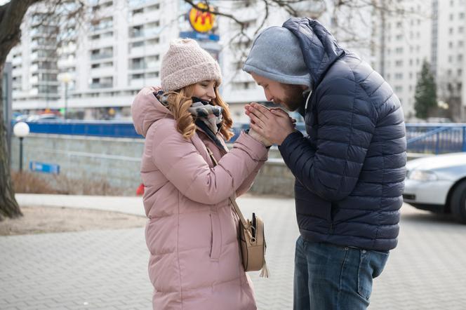 Na Wspólnej odc. 2905. Anastazja (Karolina Bacia), Paweł (Grzegorz Kwiecień)