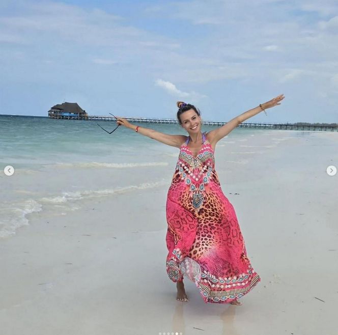 Małgorzata Opczowska była na rajskich wakacjach