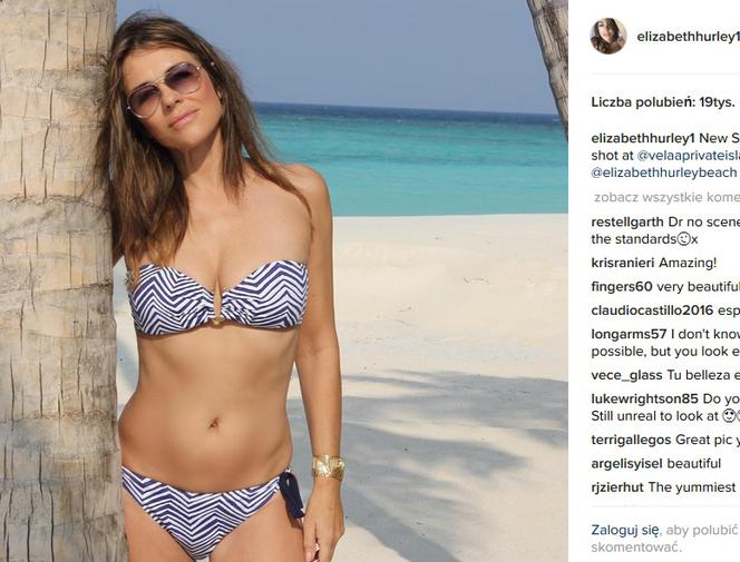 Elizabeth Hurley w bikini