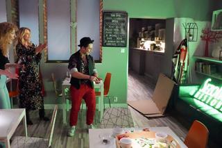 Barwy szczęścia odc. 3009: Ania Żabcia (Hanna Klepacka), Broda (Andrzej Popiel), Sławka (Ewelina Serafin)