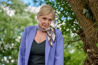 Na Wspólnej odc. 4086. Teresa Boska (Sylwia Wysocka), Edward (Wojciech Skibiński)