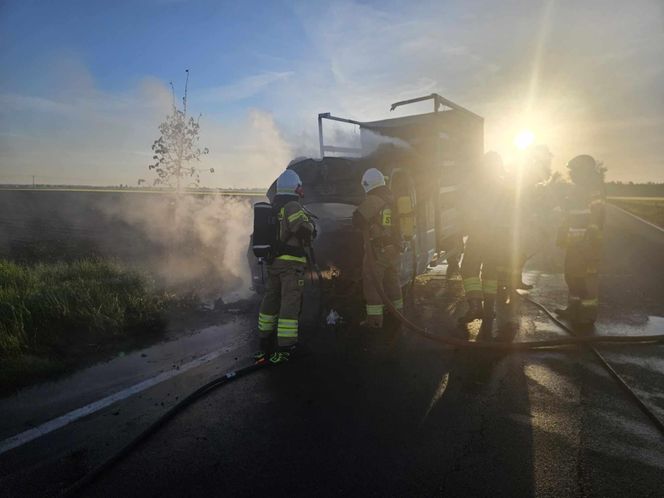Pożar busa 