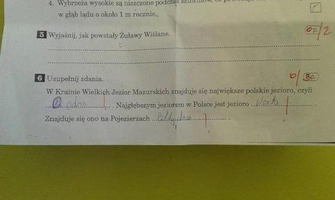 Hity z kartkówek i sprawdzianów. Tak uczniowie walczą o oceny na koniec roku szkolnego [GALERIA]