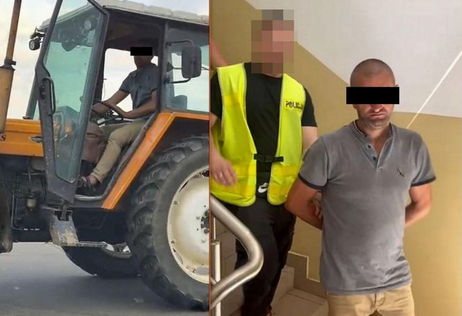 Darek zatrąbił przed komisariatem i pojechał dalej. Grozi mu do 5 lat więzienia